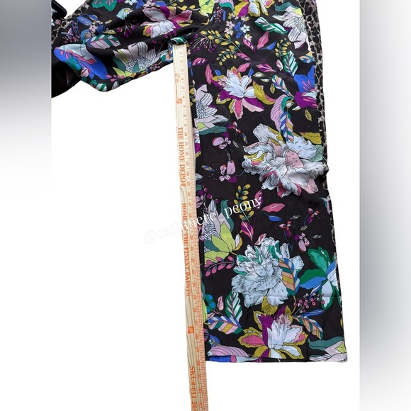 NEW Johnny Was Arabella Lounge Wide Leg Floral Lightweight Palazzo Resort Pants - Picture 12 of 13